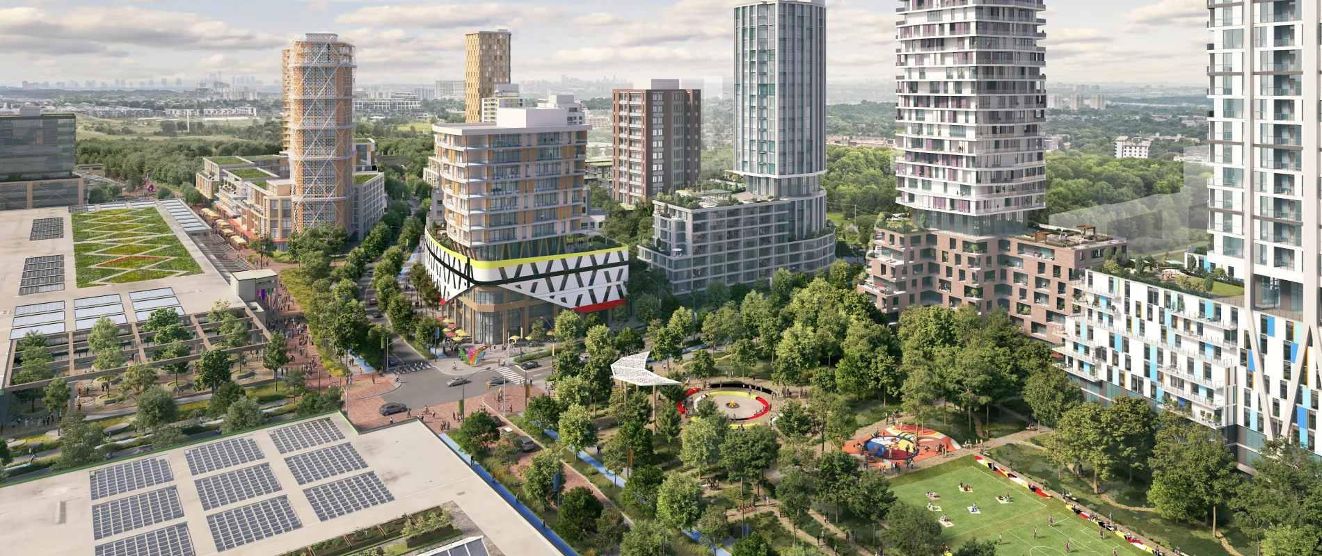 Rendering of Downsview West